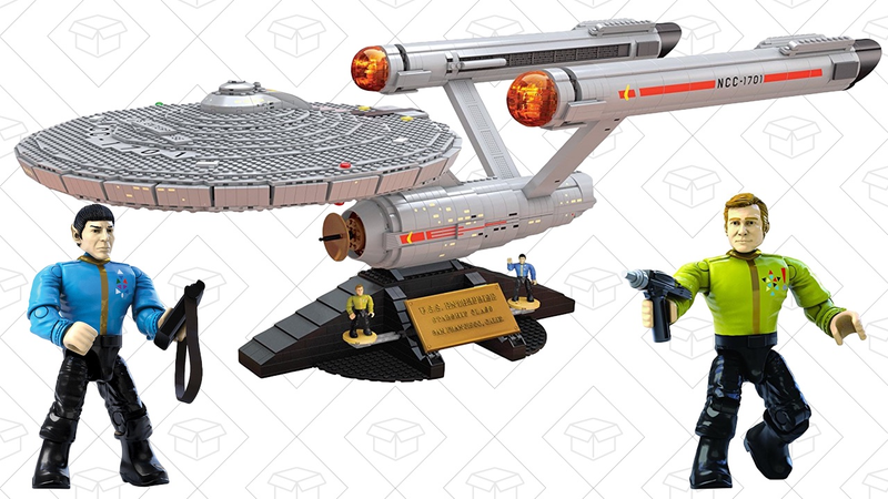 Mega Bloks Star Trek U.S.S. Enterprice Construction Set, $80 after $20 coupon